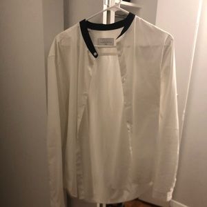 Sandro Mandarin collar shirt